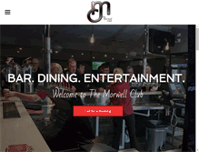 Tablet Screenshot of morwellclub.com